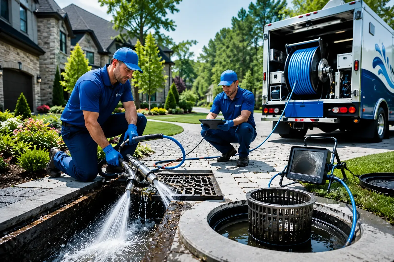 Local outdoor drain cleaning professionals in Columbia Station, OH
